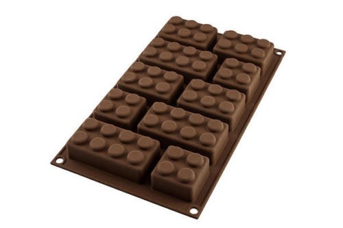 Silikonform Choco Block