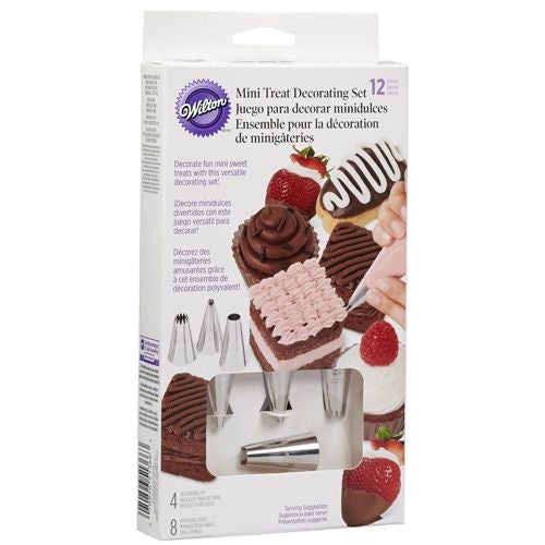 Wilton Tippsett -Mini Treats Decorating Set- sett/12