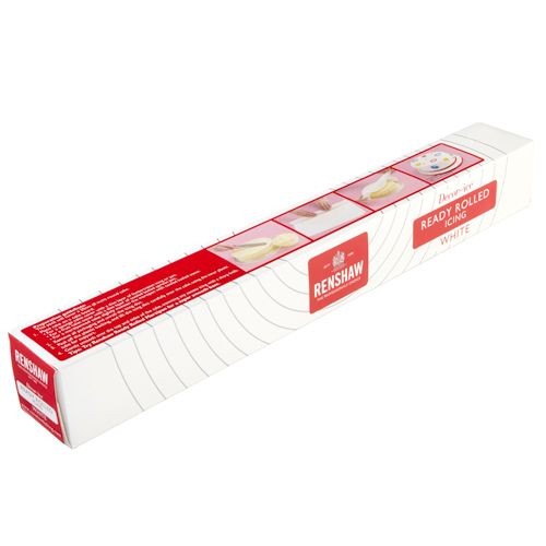 Renshaw Fondantlokk Hvit fondant, 450g