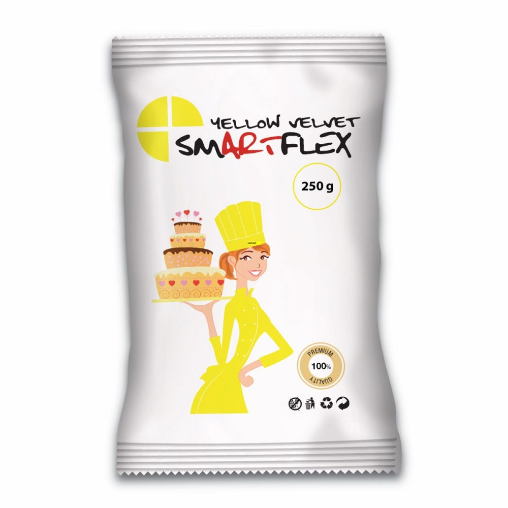 SmartFlex Gul fondant Velvet, 250g