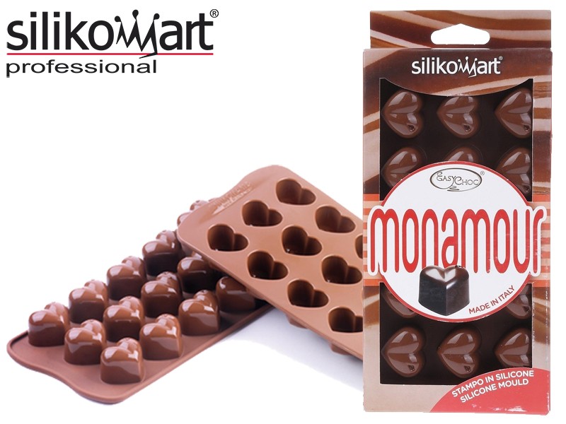 Silikomart Sjokoladeform Hjerter