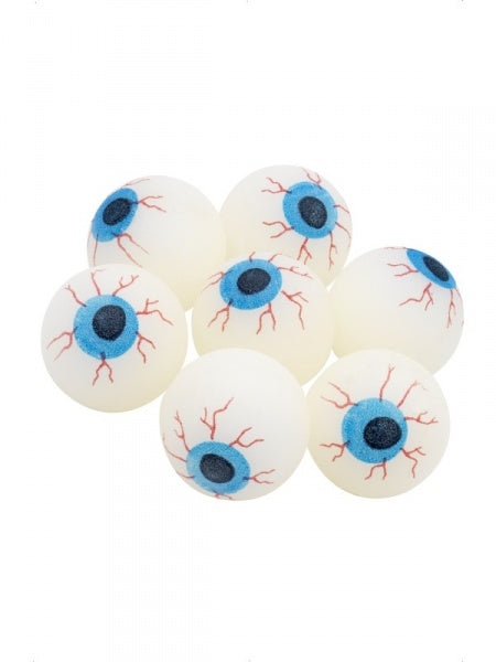 Sprettball som ser ut som et øye.