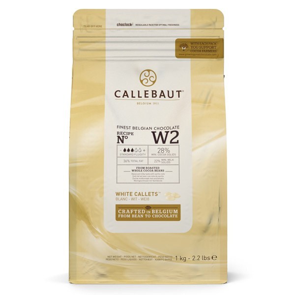 callebaut hvit sjokolade
