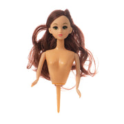 Decora Kaketopp Dukke -Brunt hår-