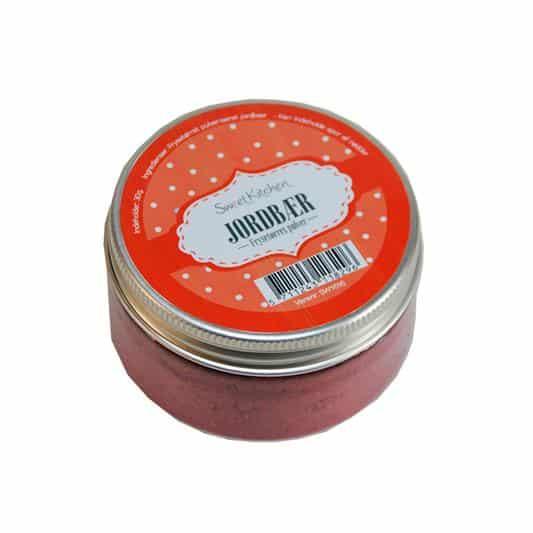 frysetørket jordbær pulver