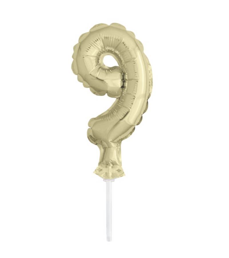 gull tallkake ballong 9