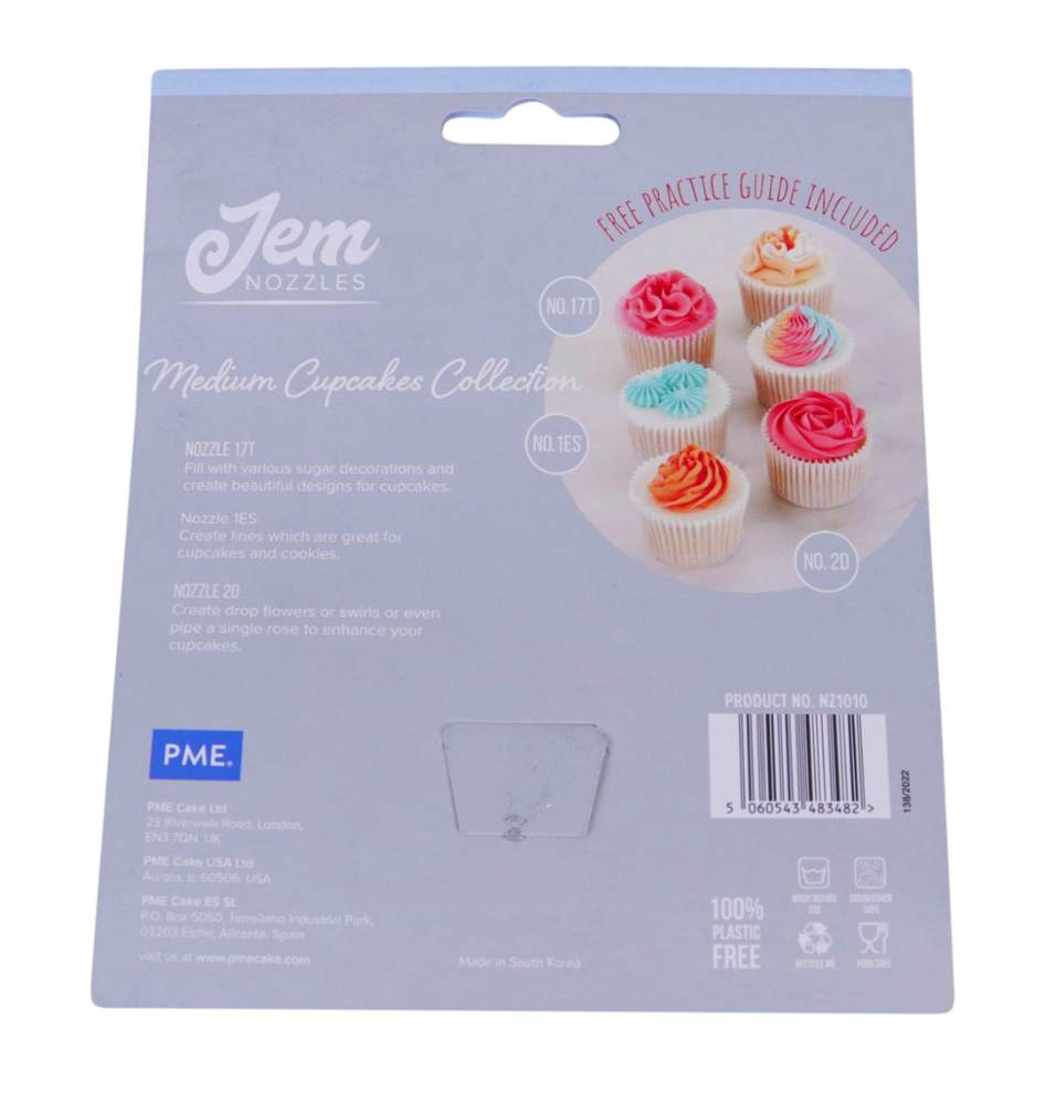 jem sprøytetipper til muffins