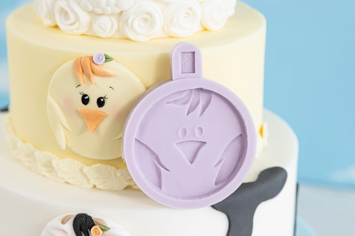 Karen Davies silikonform bondegård dyr gårdsdyr