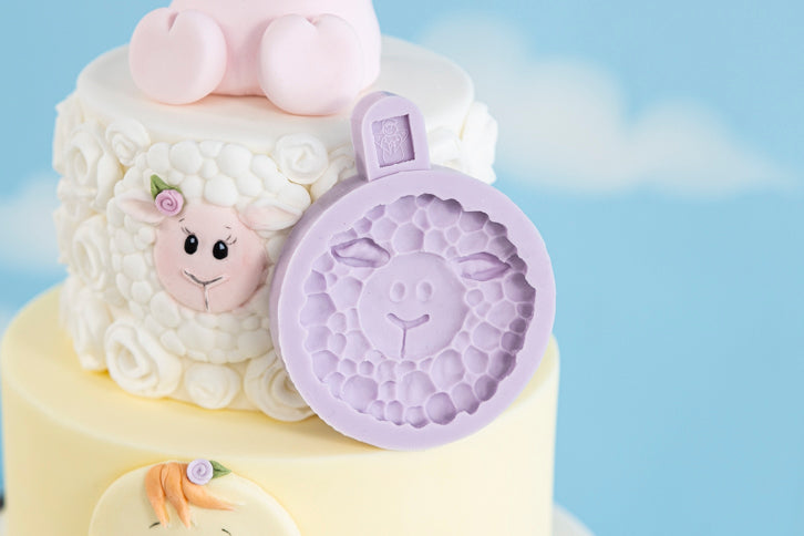 Karen Davies silikonform bondegård dyr gårdsdyr