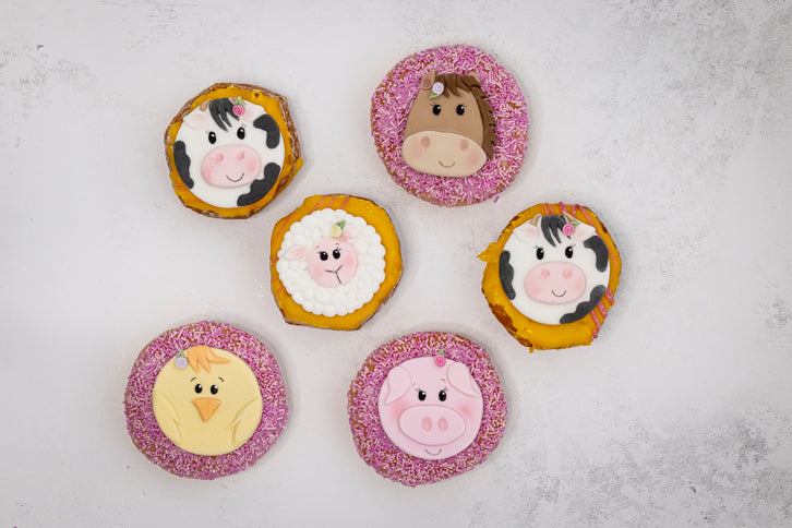 Karen Davies silikonform bondegård dyr gårdsdyr