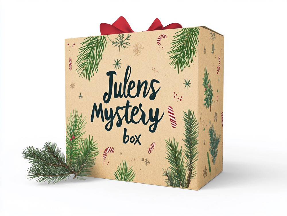 Julens Mystery boks fra Slikkepott.no