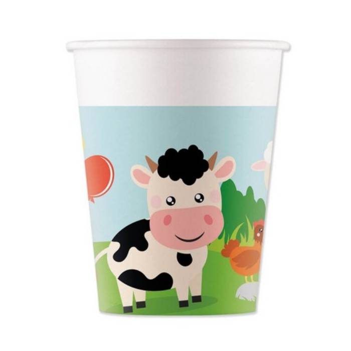 pappkopp til bondegård bursdag