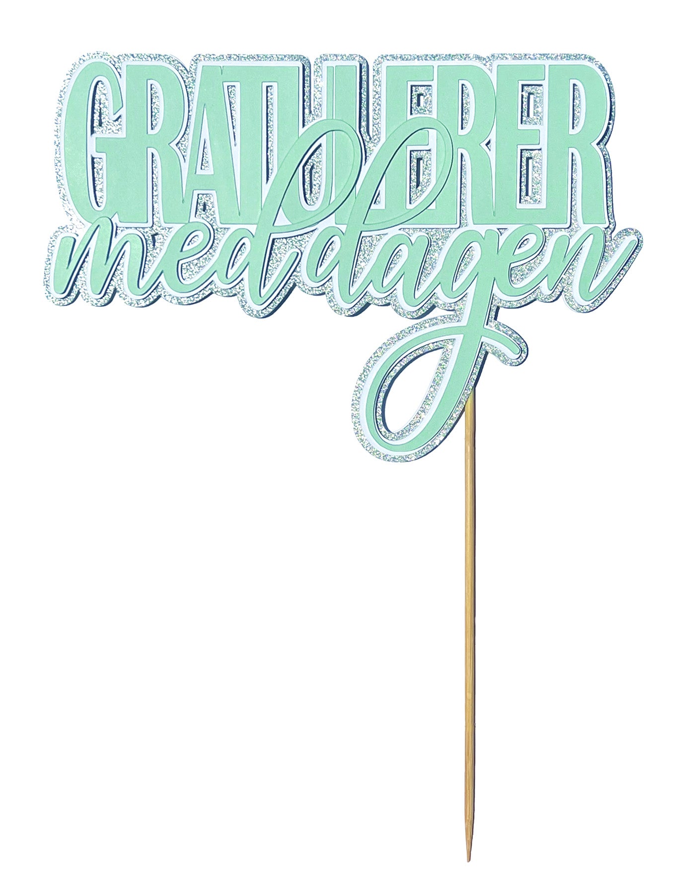 Pretty Please Kaketopp grønnn