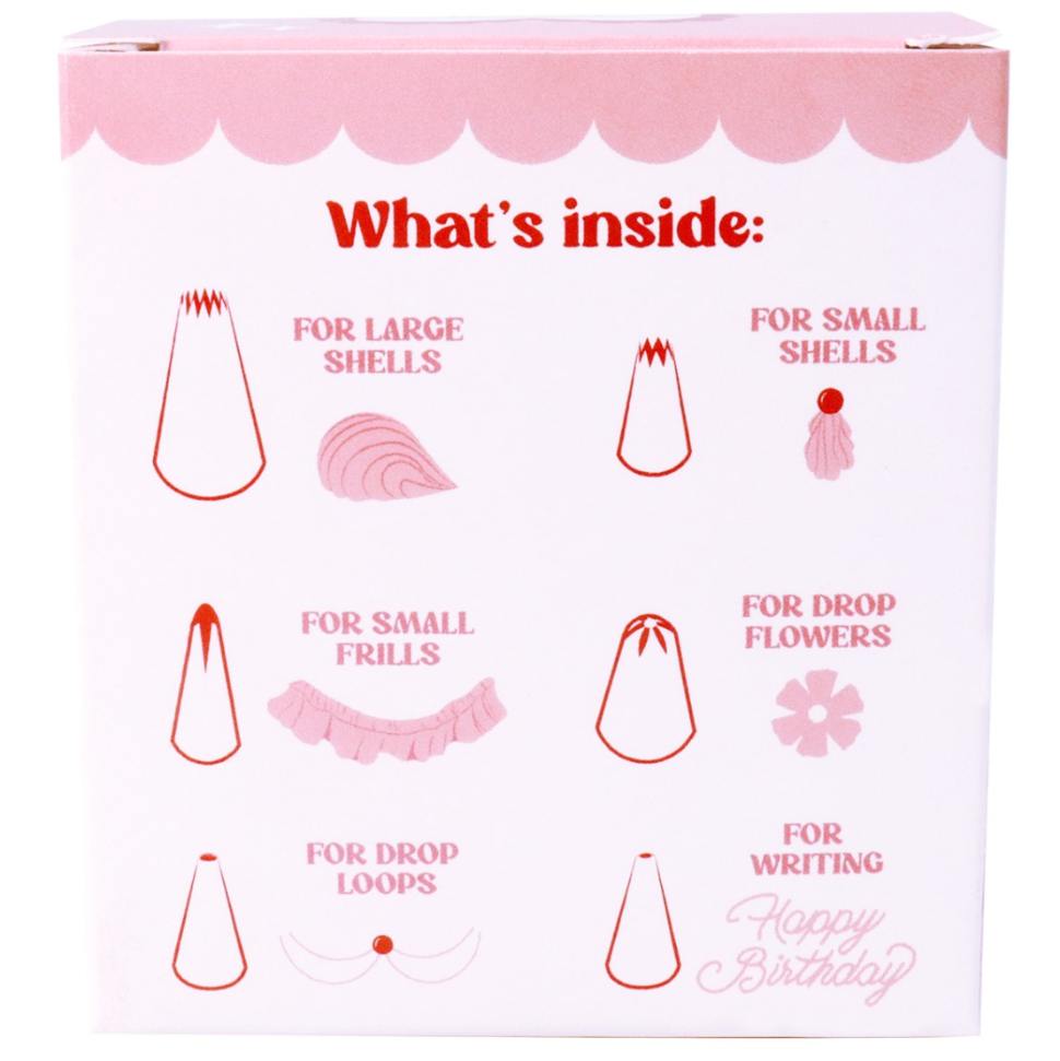 retro sprøytetipper til kake