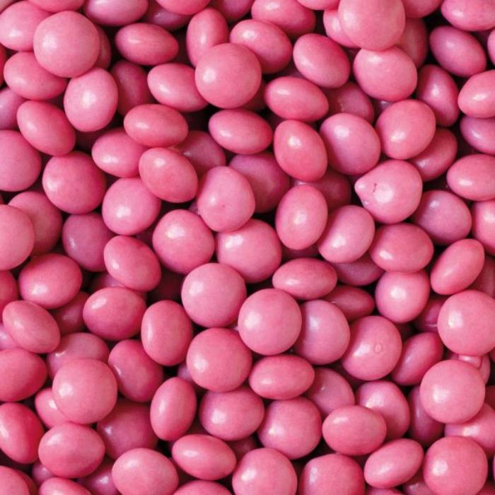 rosa sjokoladelinser