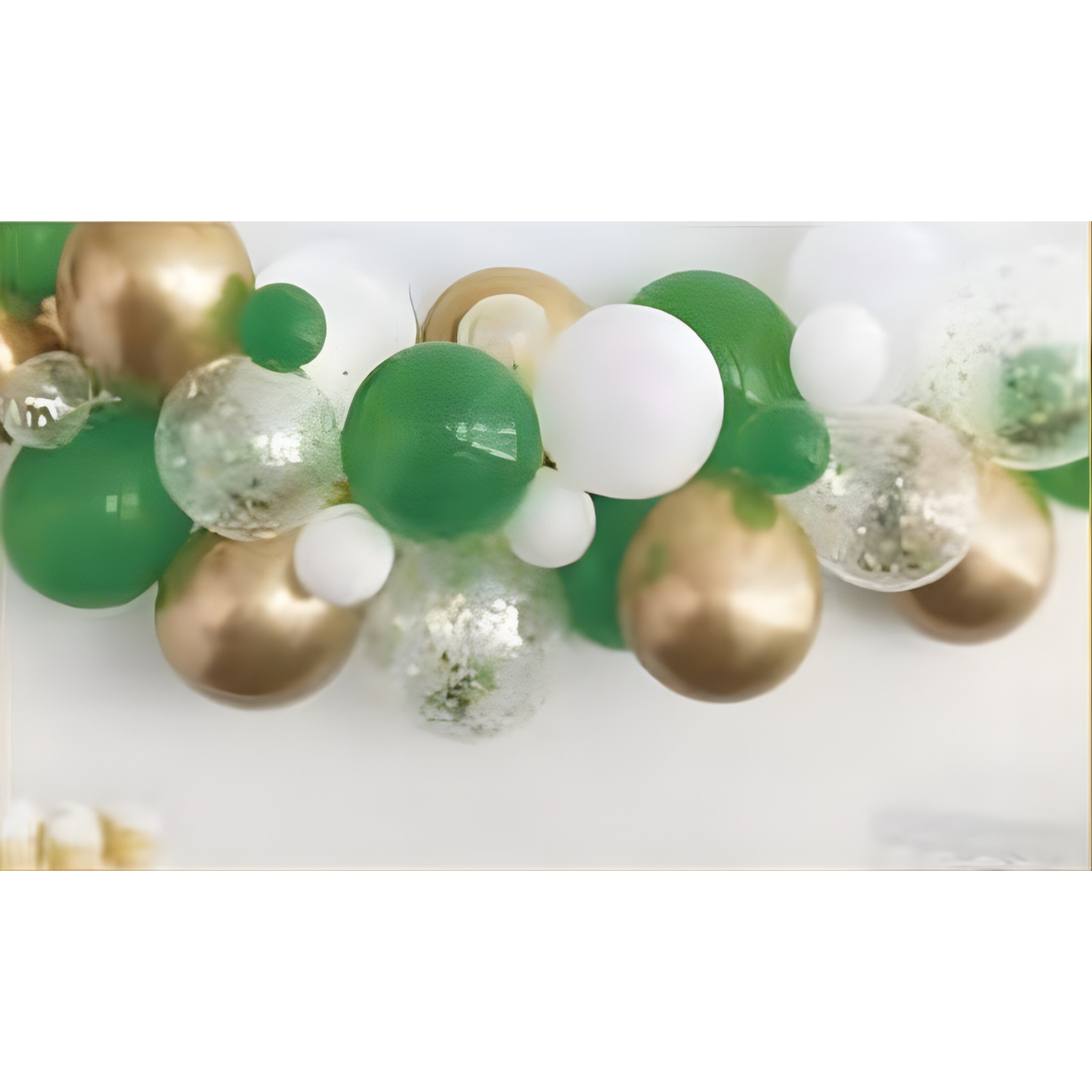 Ballong Kit, Grønn, Gull og Hvit