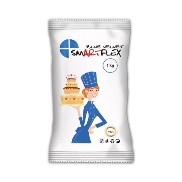 smartflex blå fondant 1 kg