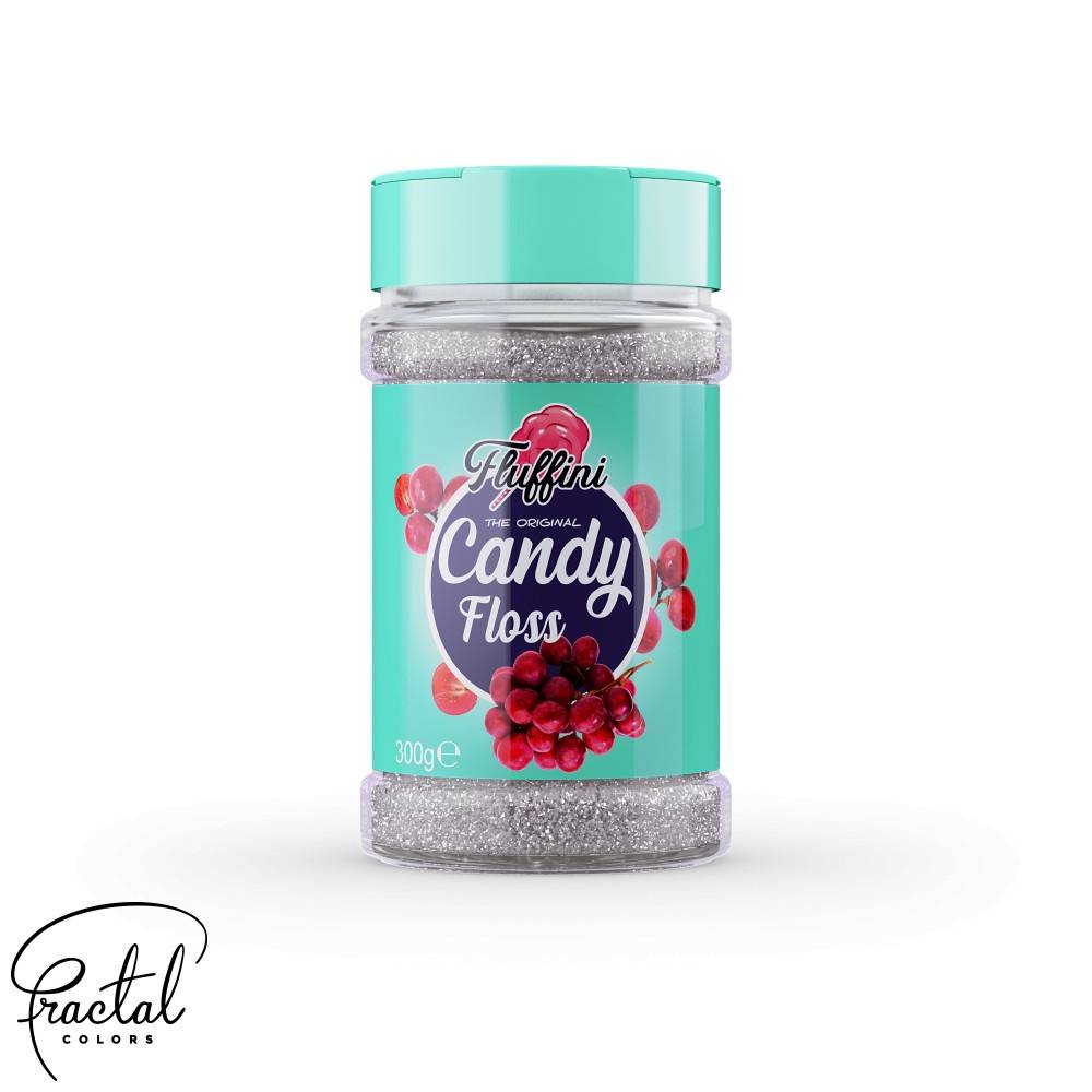 sukkerspinn sukker fluffini drue smak