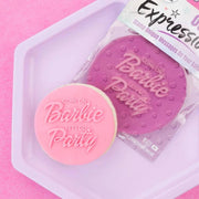 sweet stamp outboss stempel come on barbie lets go party