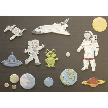 kakepynt planeter og verdensrommet