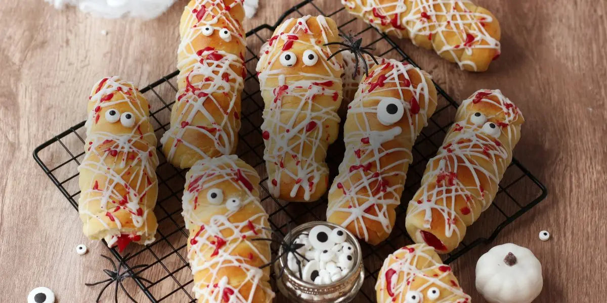 Oppskrift på Cannoli mummies