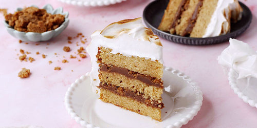 Oppskrift på S'mores kake