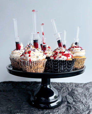 Blodige cupcakes
