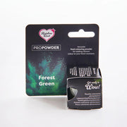 Rainbow Dust ProPowder matfargepulver i fargen Forest Green, 2 g pakning