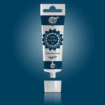 ProGel pastafarge, Marineblå ProGel marineblå pastafarge fra Rainbow Dust er en konsentrert næringsmiddelfarge som du enkelt kan bruke til å farge din fondant, marsipan, smørkrem, kaker, candy melts og mer! Lite går langt med denne konditorfargen og den varer lenge.  Ingredienser: glyserin, silisiumdioksid, propylenglykol, farger: E133, E122, E155. E122 kan ha en ugunstig virkning på aktiviteten o