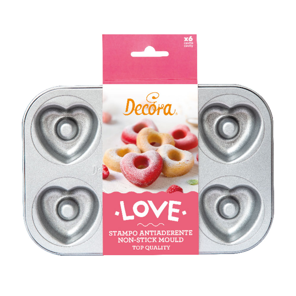 Donutform Hjerte