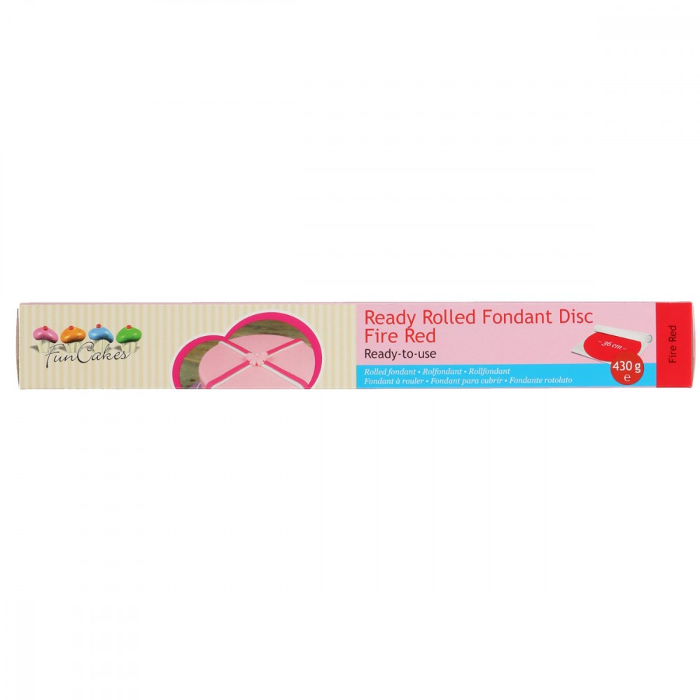 rød fondantlokk