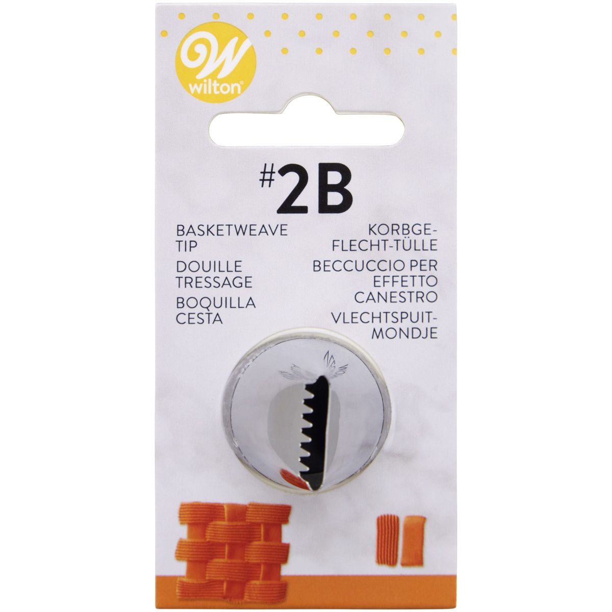 Wilton tipp stor Basketweave, 2B