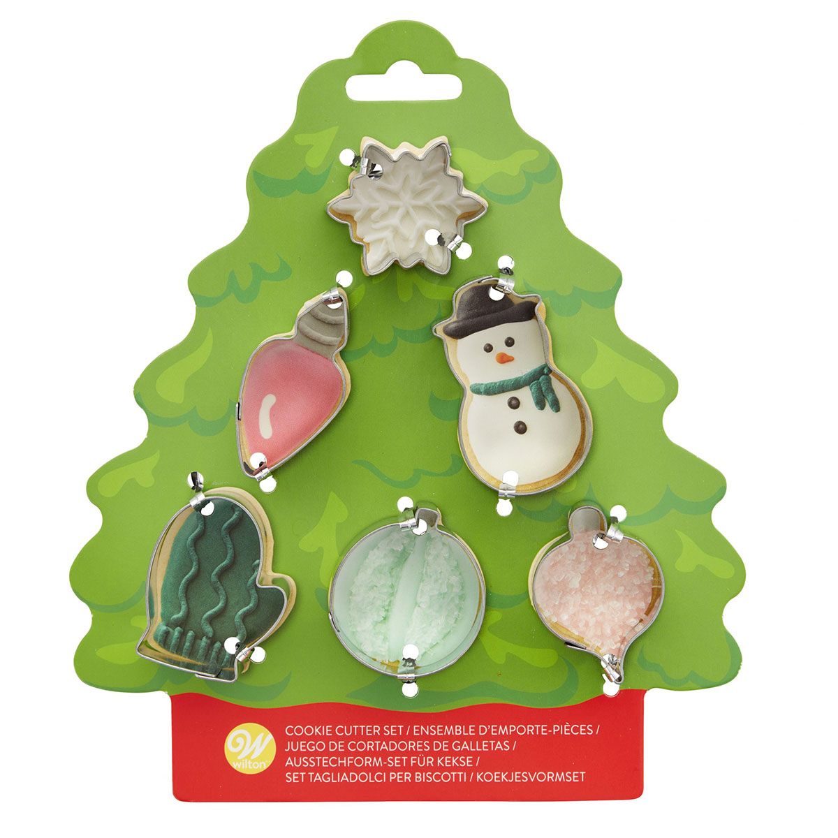 Wilton Mini Pepperkakeformer - Jul pk/6