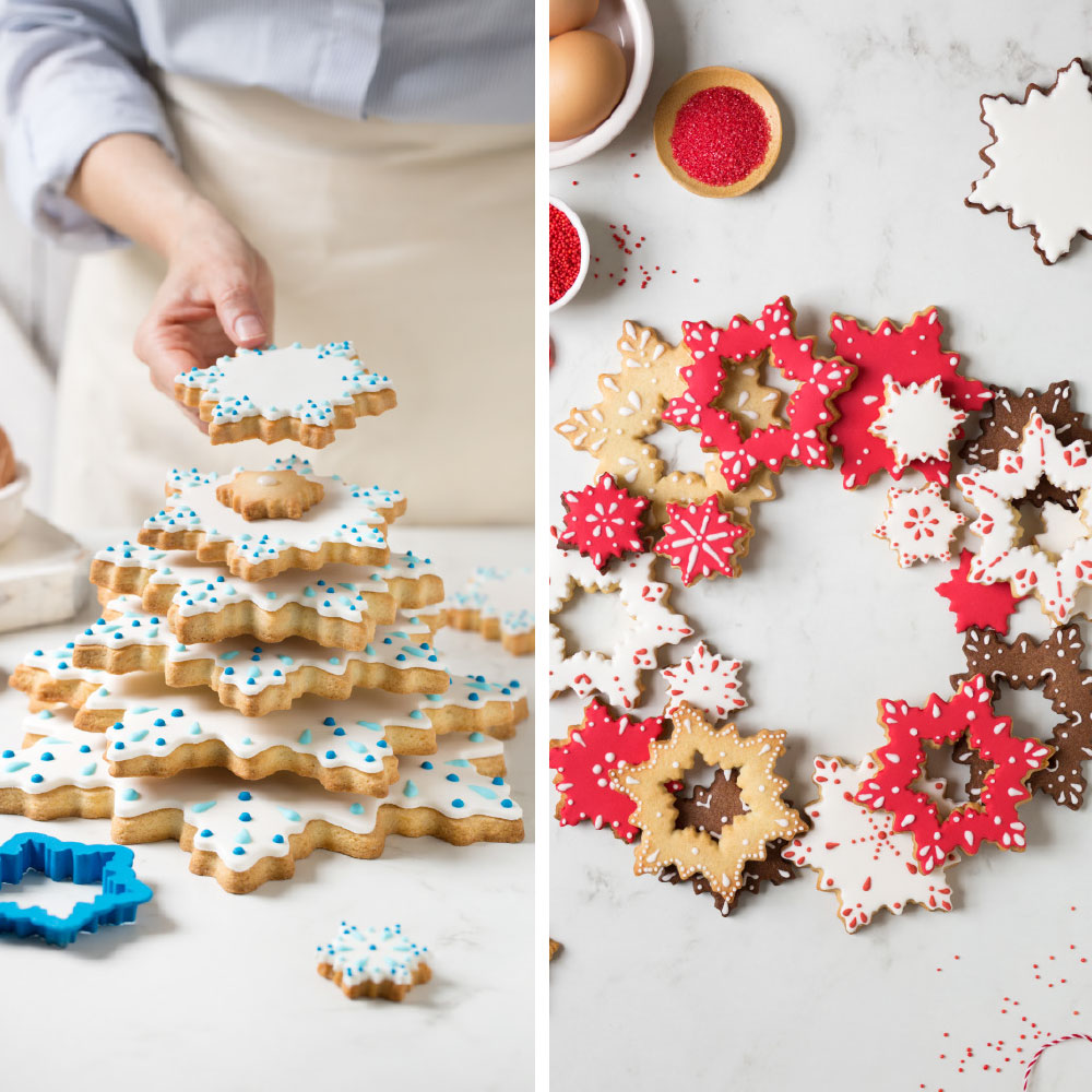 Decora Utstikkere Snøkrystaller