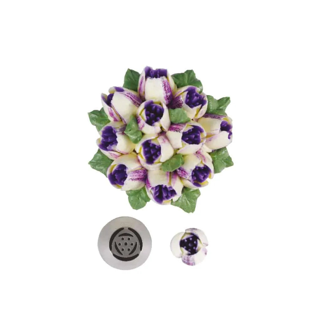 Decora sprøytetipp tulipan med 6 blader