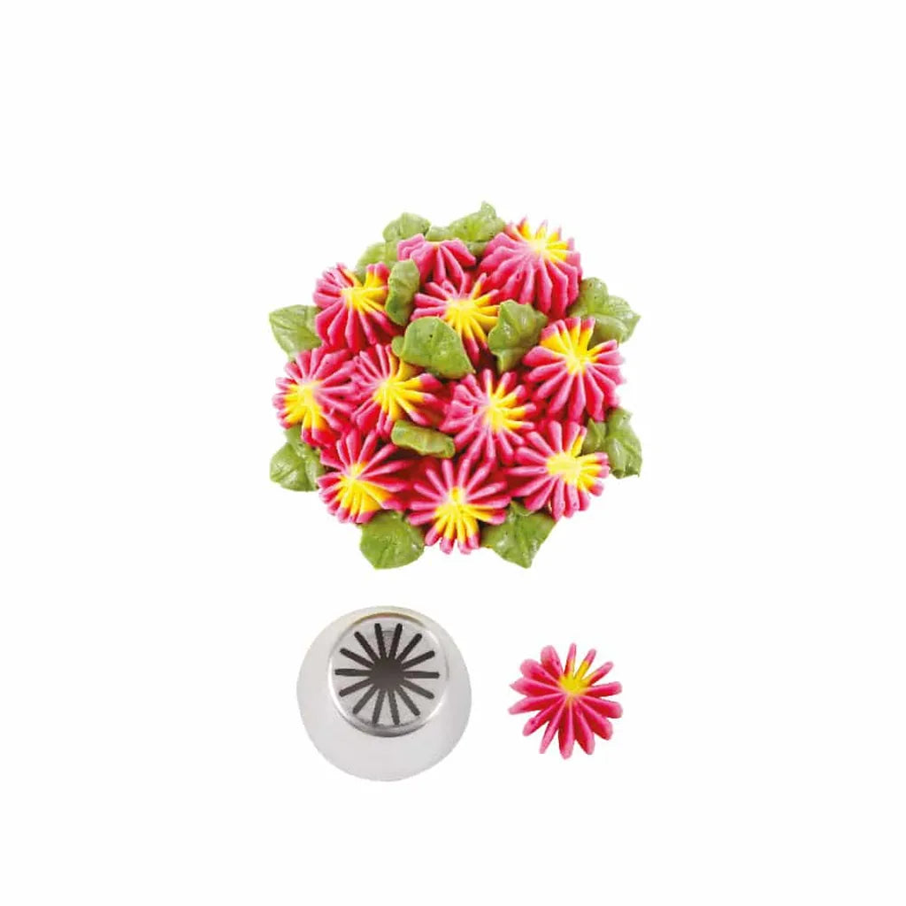 Decora sprøytetipp stjerne og blomst