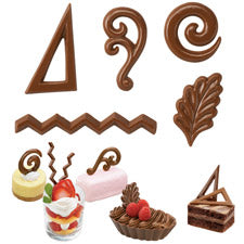 Wilton sjokoladeform desserter