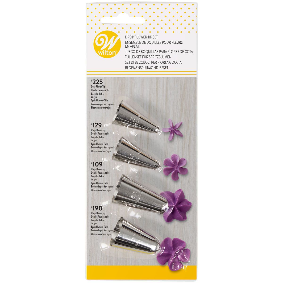 Wilton Tippsett Blomster #109, #129, #190, #225