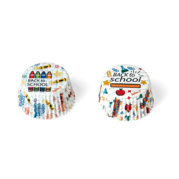 Decora Muffinsformer, Standard - Back to School pk/36
