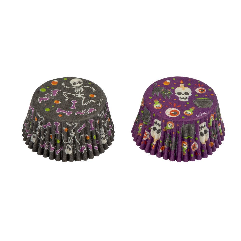 Decora Muffinsformer halloween skjellett