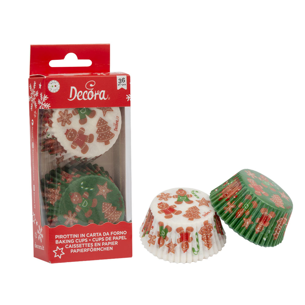 Decora Muffinsformer Jul - Pepperkakefigurer