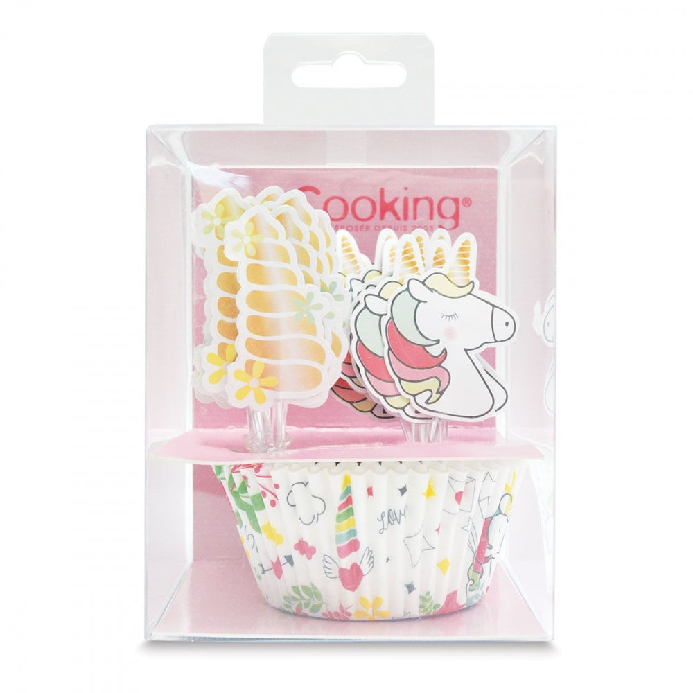 ScrapCooking - Enhjørning muffinsformer og topper