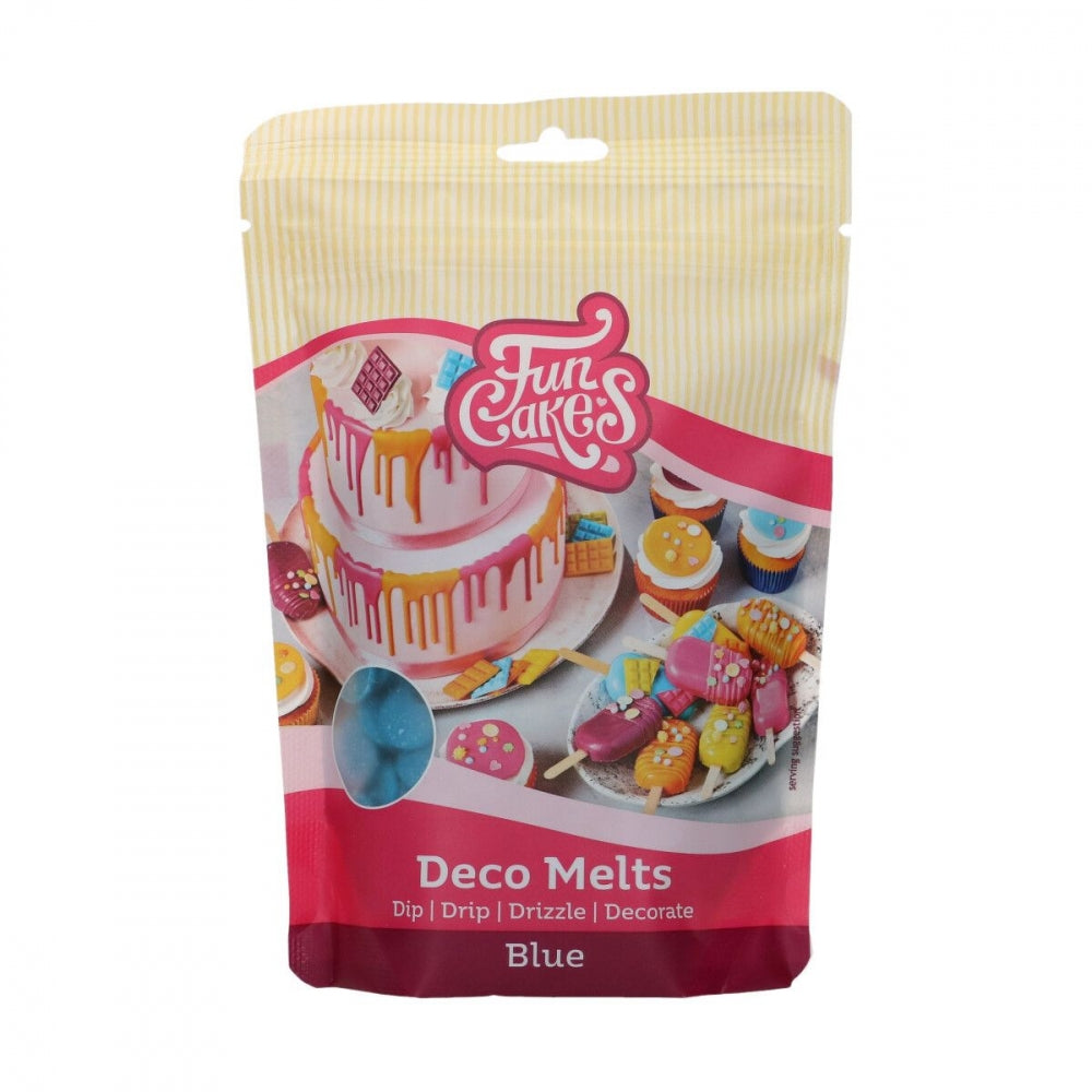 FunCakes Deco Melts -Blå- 250g