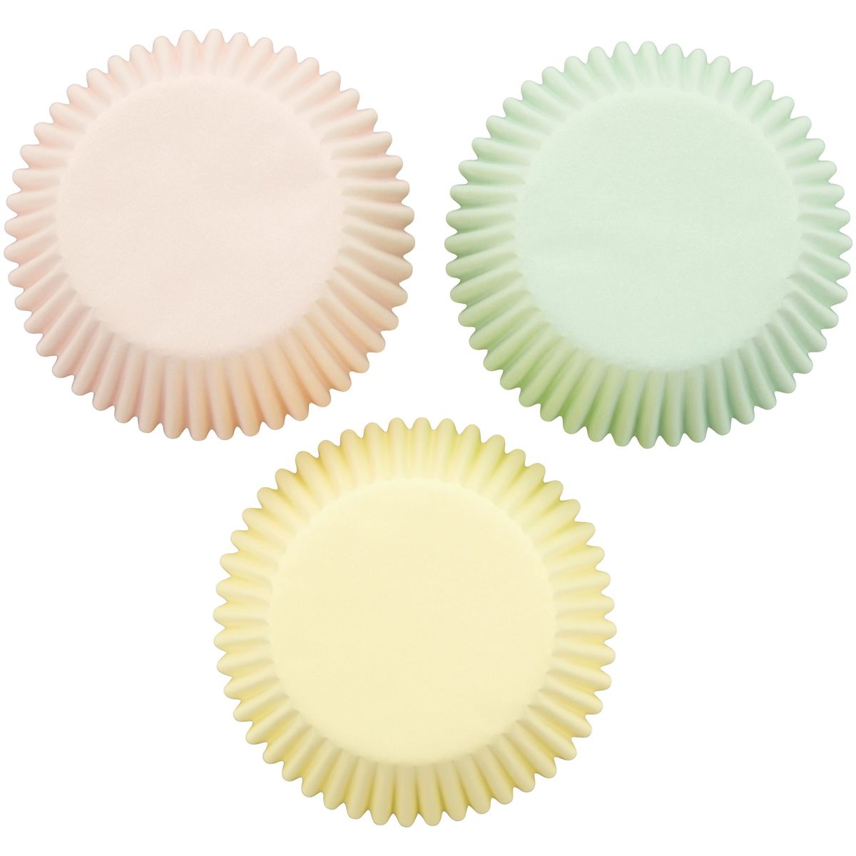 Wilton Muffinsformer Pastellfarger, 75 stk