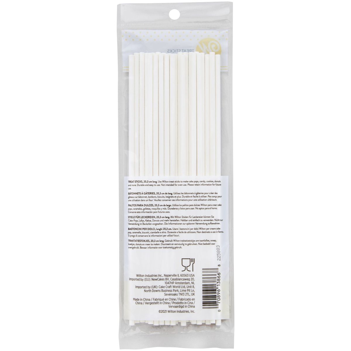 Wilton Lollipop-pinner -20cm- pk/25