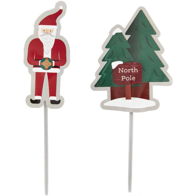 Wilton cupcaketopper julenisse