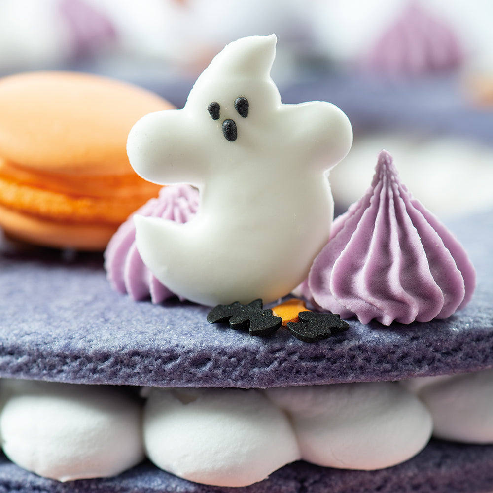 spiselig kakepynt spøkelse til halloween