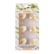 Decora Spiselig Kakepynt -Calla liljer- pk/6