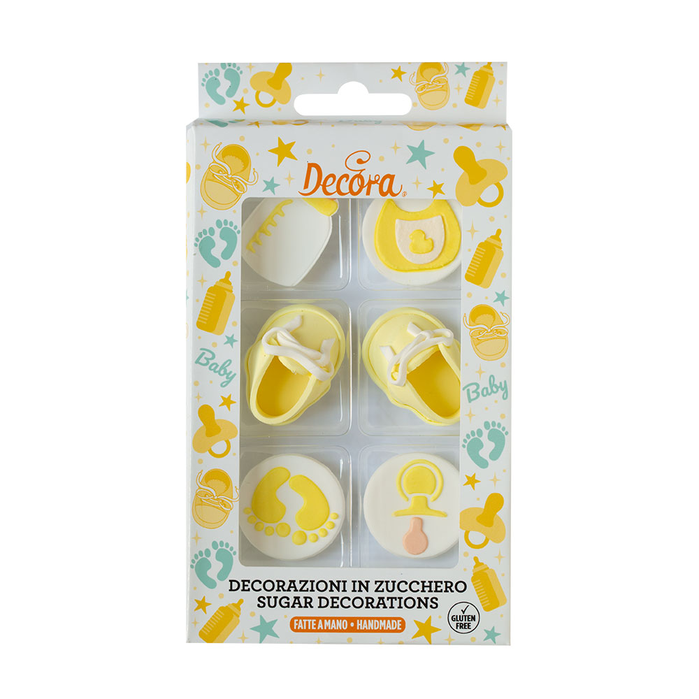 Spiselig kakepynt, It's a Baby, pk/6