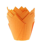 Oransje muffinsform tulipan fra House of Marie pk/36